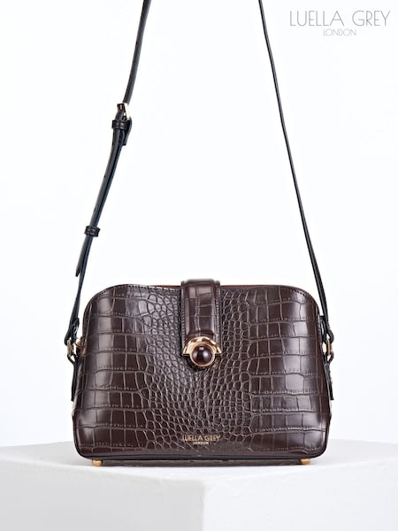 Brown - Luella Grey Mills Cross-body Bag