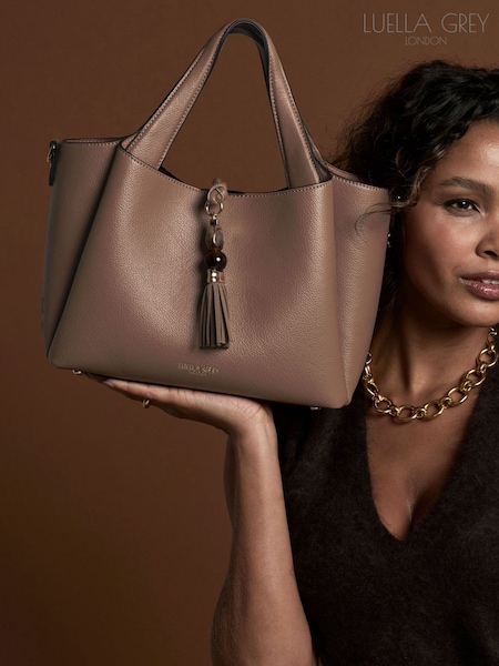 Nude - Luella Grey Etta Small Tote