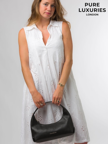 Pure Luxuries London Reese Nappa Leather Grab Bag (614048) | $103