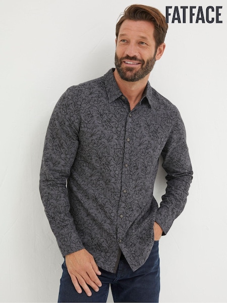 FatFace Grey Wild Floral Print Shirt (614088) | €31