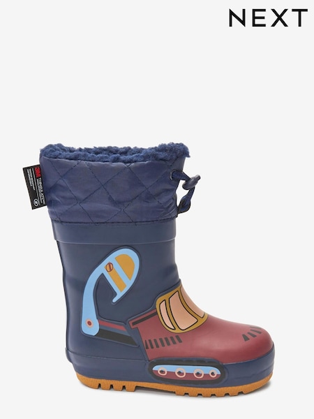 Marineblau, Bagger - Thermal Thinsulate™ Lined Cuff Wellies (614385) | 10 € - 13 €