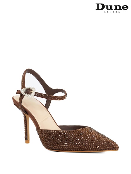 Marrón - Zapatos de salón Compliments de Dune London