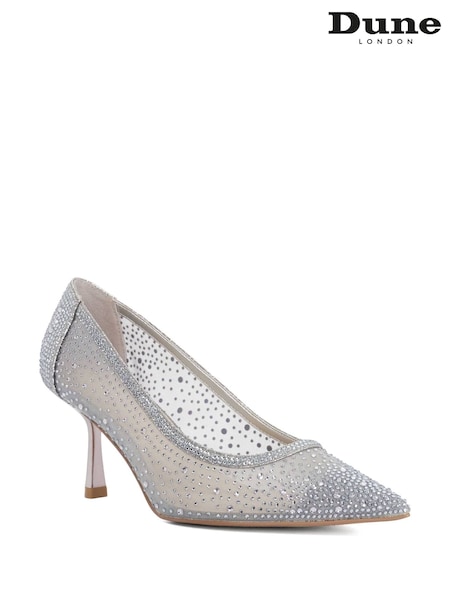 Grey - Dune London Brivelle Court Shoes