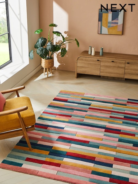 Multi Rio Broken Stripes Rug (614836) | €126 - €351