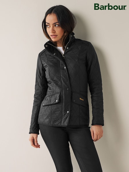 Barbour® Black Cavalry Quilted Jacket (615226) | €290