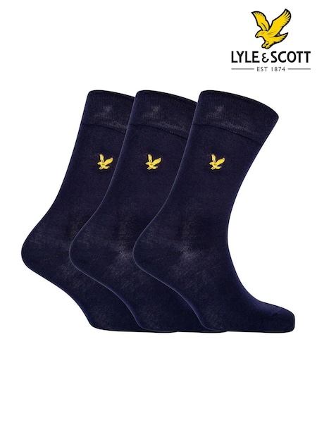 Blue Lyle & Scott Socks 3 Pack (615879) | €18.50