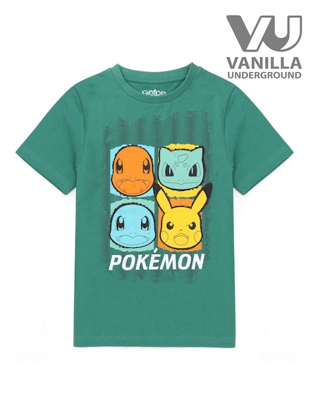 Vanilla Underground Green Kids Pokemon T-Shirt (616196) | €17.50