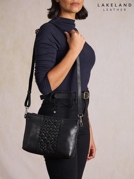 Negro - Lakeland Leather Chapel Cross-body Clutch Bag