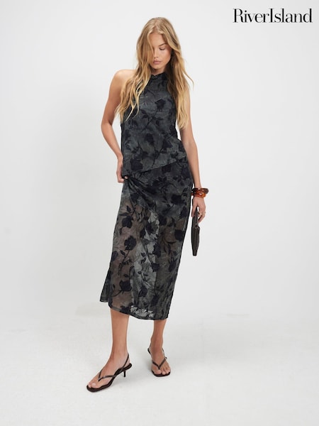 river island floral halter neck dress Buy Women's Dresses Online Paris Deco dress