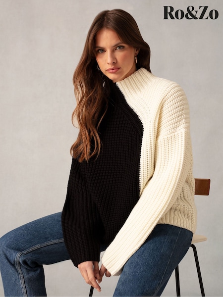 Ro&Zo Two Tone Jumper (617617) | €51