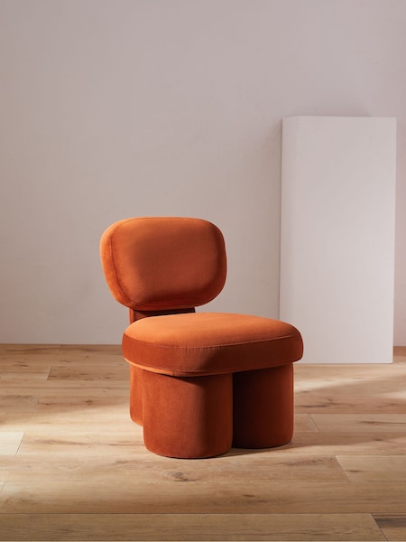 MADE.COM Cinnamon Velvet Thea Accent Chair in Corduroy (617700) | €377