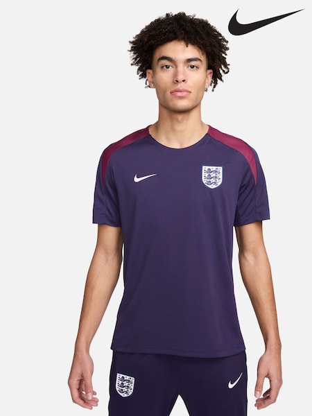 Nike Purple Dri-FIT England Strike Football T-Shirt (617710) | €27
