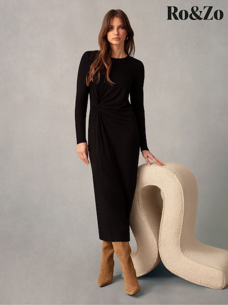 Ro&Zo Twist Detail Jersey Dress (617789) | 34 €