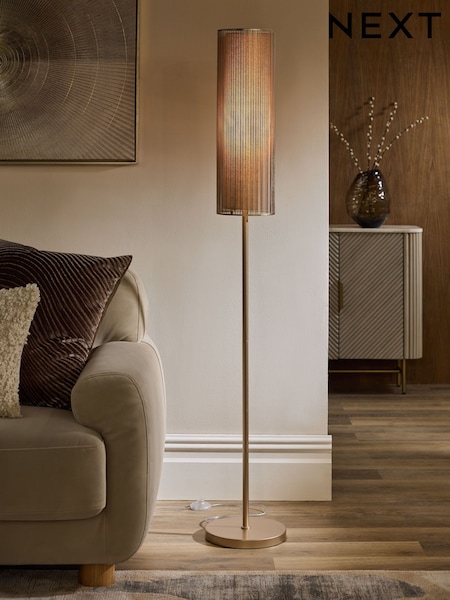 Brass Jada Floor Lamp (617951) | €153