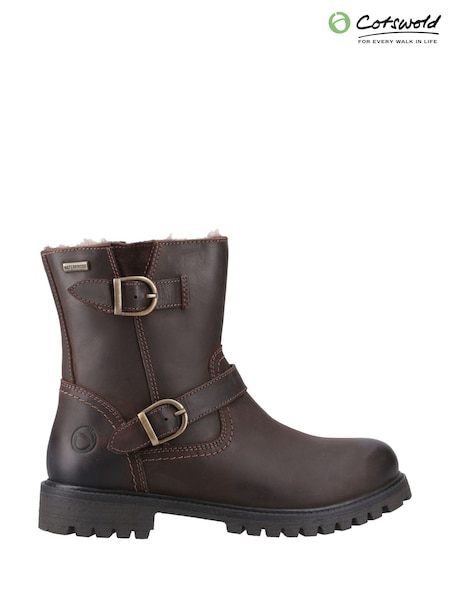 Brown - Cotswolds Tetbury Ankle Boots