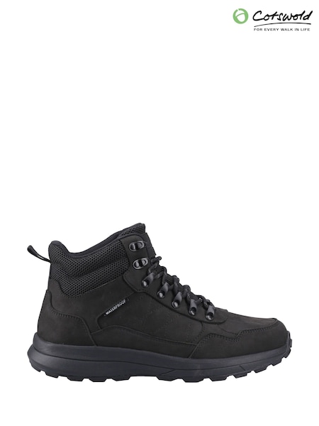 Black - Regular Cotswolds Oddington Nubuck Walking Boots