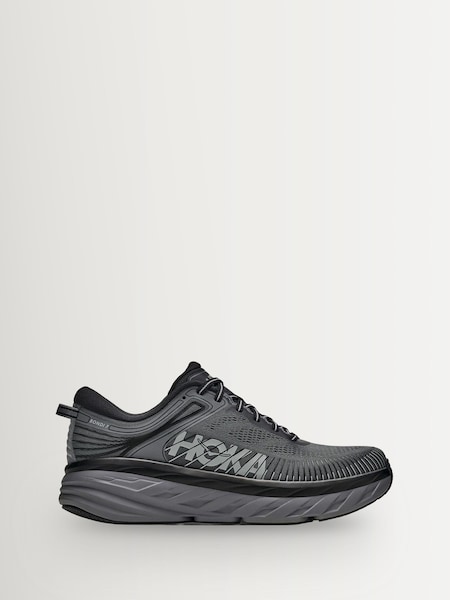 Grey - Regular Hoka Bondi 7 Trainers
