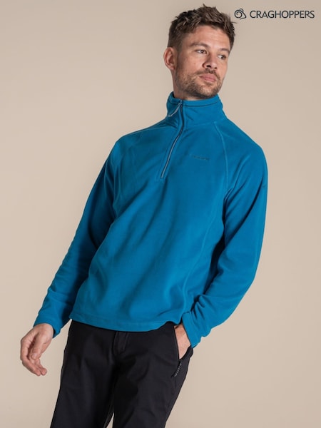 Blau - Regular Craghoppers Corey Vi Half Zip Fleece