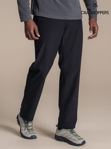 Negru - Regular Craghoppers Stefan Pro Waterproof Trousers