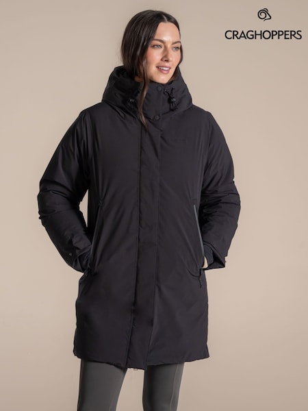 Black - Craghoppers Insulated Helena Waterproof Jacket