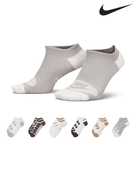 Nike Natural Everyday Lightweight Training No Show Socks 6 Pack (618725) | €25