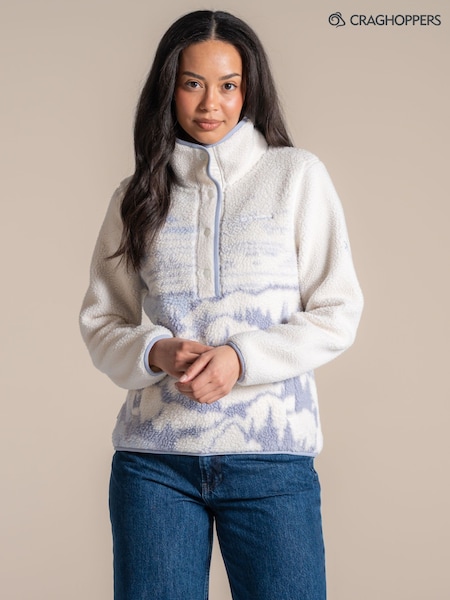 Blue - Craghoppers X National Trust Rosemary Ii Overhead Fleece