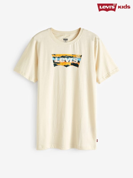 Levi's® Natural Sunset Batwing Logo Print T-Shirt (619053) | €13 - €15