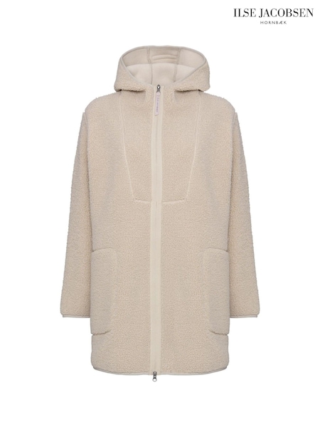 Cream - Ilse Jacobsen Soft Bonded Pile Jacket