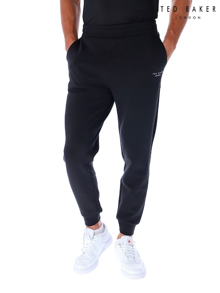 Black - Regular Ted Baker Sport Essentials Track Joggers