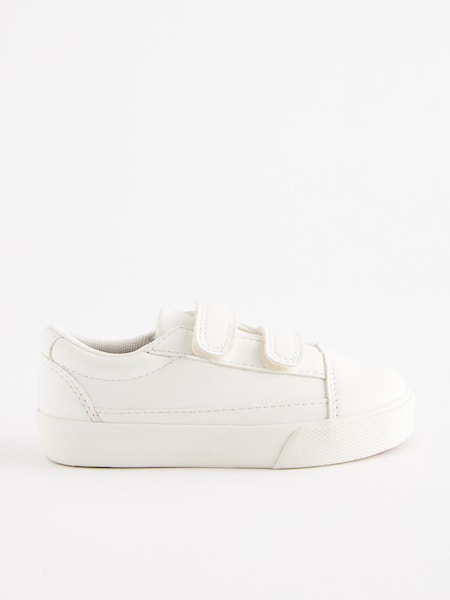 Weiß - Strap Touch Fastening Shoes (619138) | 5 € - 6 €
