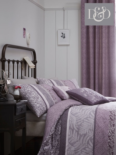 Dreams & Drapes Hanworth Panel Stripe Duvet Cover And Pillowcase Set (619267) | 25 € - 50 €