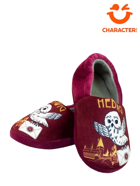 Character Red Harry Potter Fleece Printed Slippers (619475) | €23