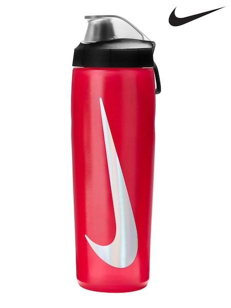Rot - Nike Refuel Locking Lid 710ml Water Bottle (619600) | 28 €