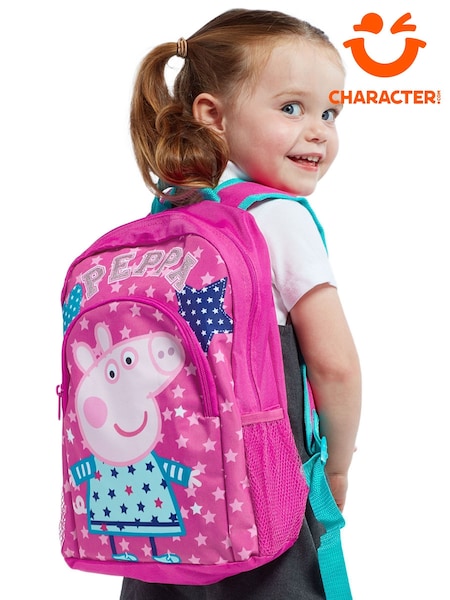 Character Stars and Hearts Peppa Pig Backpack (619639) | ‏84 ر.ق.