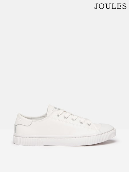 Joules Leather Coast Pumps White (620253) | R$ 465
