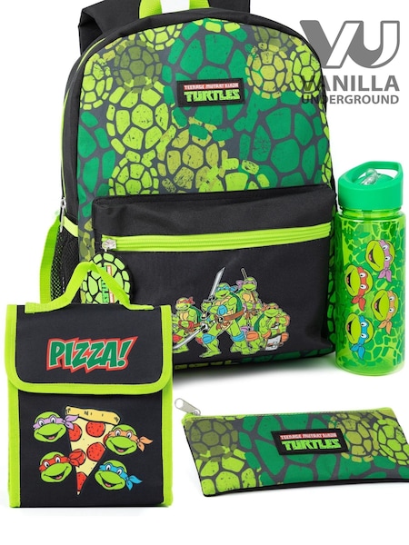 Vanilla Underground Green Ninja Turtles Tmnt Backpack Set (620648) | €44