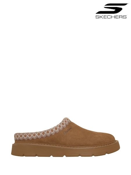 Brown - Skechers Keepsakes Cozy Cascade Slippers