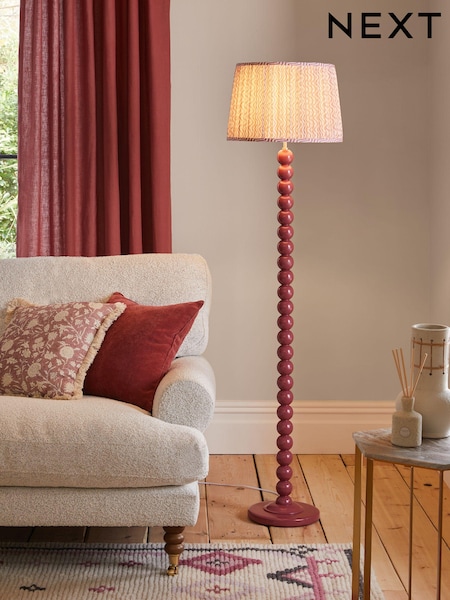 Red Bobbin Floor Lamp (620815) | €165