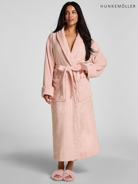 Pink - Hunkemoller Soft Fleece Bathrobe