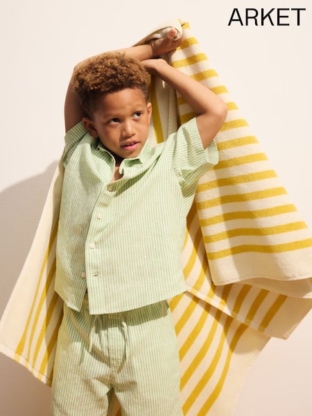 Verde - Arket Linen Shorts