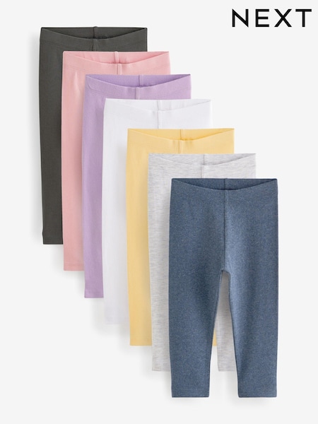 Multicolor monocromático - Basic Leggings 7 Pack (3mths-7yrs) (621600) | 26 € - 32 €