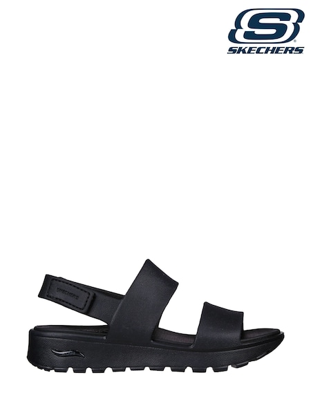 Negru - Skechers Arch Fit Footsteps Day Dream Sandals (622066) | 253 LEI