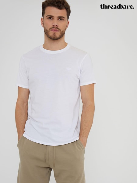 Threadbare Brown Rib Sweat Shorts (622347) | 49 QAR