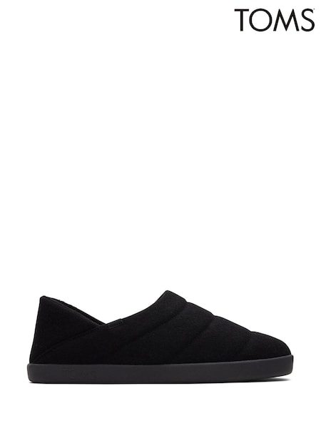 Black - Regular Toms Ezra Slippers
