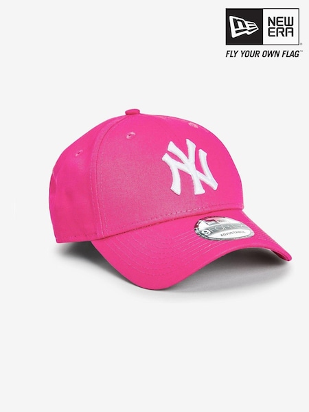 Rosa - New Era® New York Yankees Essential 9forty 100% Cotton Cap (622585) | kr480