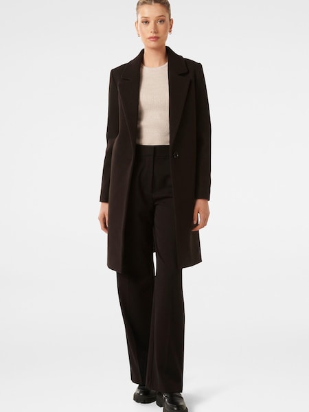 Forever New Black Billie Longline Coatigan (623234) | €60