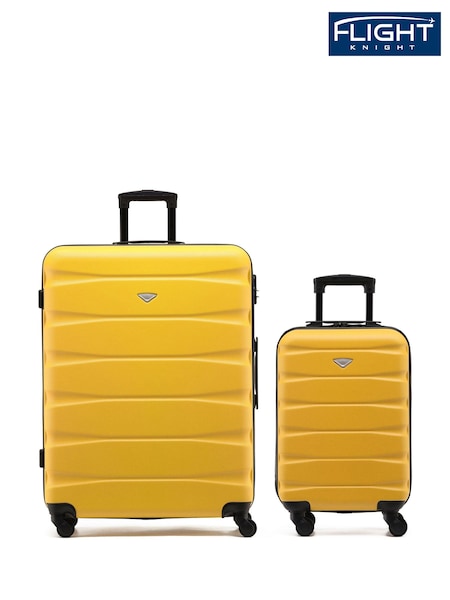 Set Of 2 Large Check-In & Small Carry-On Hardcase Travel Suitcase (623532) | €140