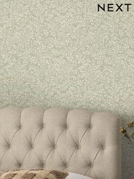 Ditsy Leaf 10m Wallpaper