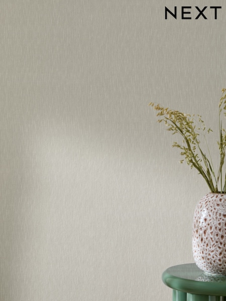 Warm Neutral Grasscloth 10m Wallpaper