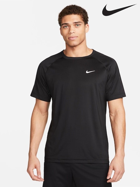 Nike Black/Grey Ready Short Sleeve Training T-Shirt (624608) | €53